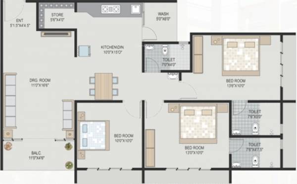 Floor Plan shyam-srushti Floor Plan Floor Plan