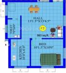 MS Aaditya (1BHK+1T (563 sq ft) 563 sq ft) MS Aaditya (1BHK+1T (563 sq ft) 563 sq ft)