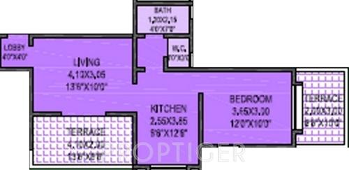 Shree Damodar Aashiyana (1BHK+1T (576 sq ft) 576 sq ft)