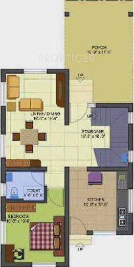 Pricol Sarva Mangal (2BHK+2T (1,360 sq ft) 1360 sq ft)
