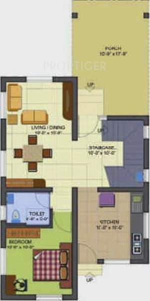 Pricol Sarva Mangal (3BHK+2T (1,476 sq ft) 1476 sq ft)