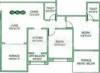 Surana Marigold Avenue (2BHK+2T (937 sq ft) 937 sq ft)