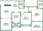 Surana Marigold Avenue (2BHK+2T (937 sq ft) 937 sq ft) Surana Marigold Avenue (2BHK+2T (937 sq ft) 937 sq ft)