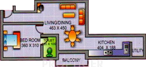 Inland Westend Fortune (1BHK+1T (730 sq ft) 730 sq ft) Inland Westend Fortune (1BHK+1T (730 sq ft) 730 sq ft)