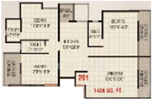 Gayatri Kashish Park (3BHK+3T (1,428 sq ft) 1428 sq ft) Gayatri Kashish Park (3BHK+3T (1,428 sq ft) 1428 sq ft)