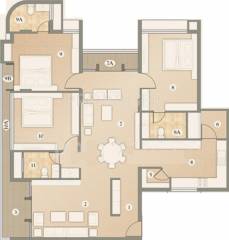 Neptune Trinity (3BHK+3T (1,950 sq ft) 1950 sq ft) Neptune Trinity (3BHK+3T (1,950 sq ft) 1950 sq ft)