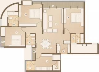 Neptune Trinity (3BHK+3T (2,200 sq ft) 2200 sq ft) Neptune Trinity (3BHK+3T (2,200 sq ft) 2200 sq ft)