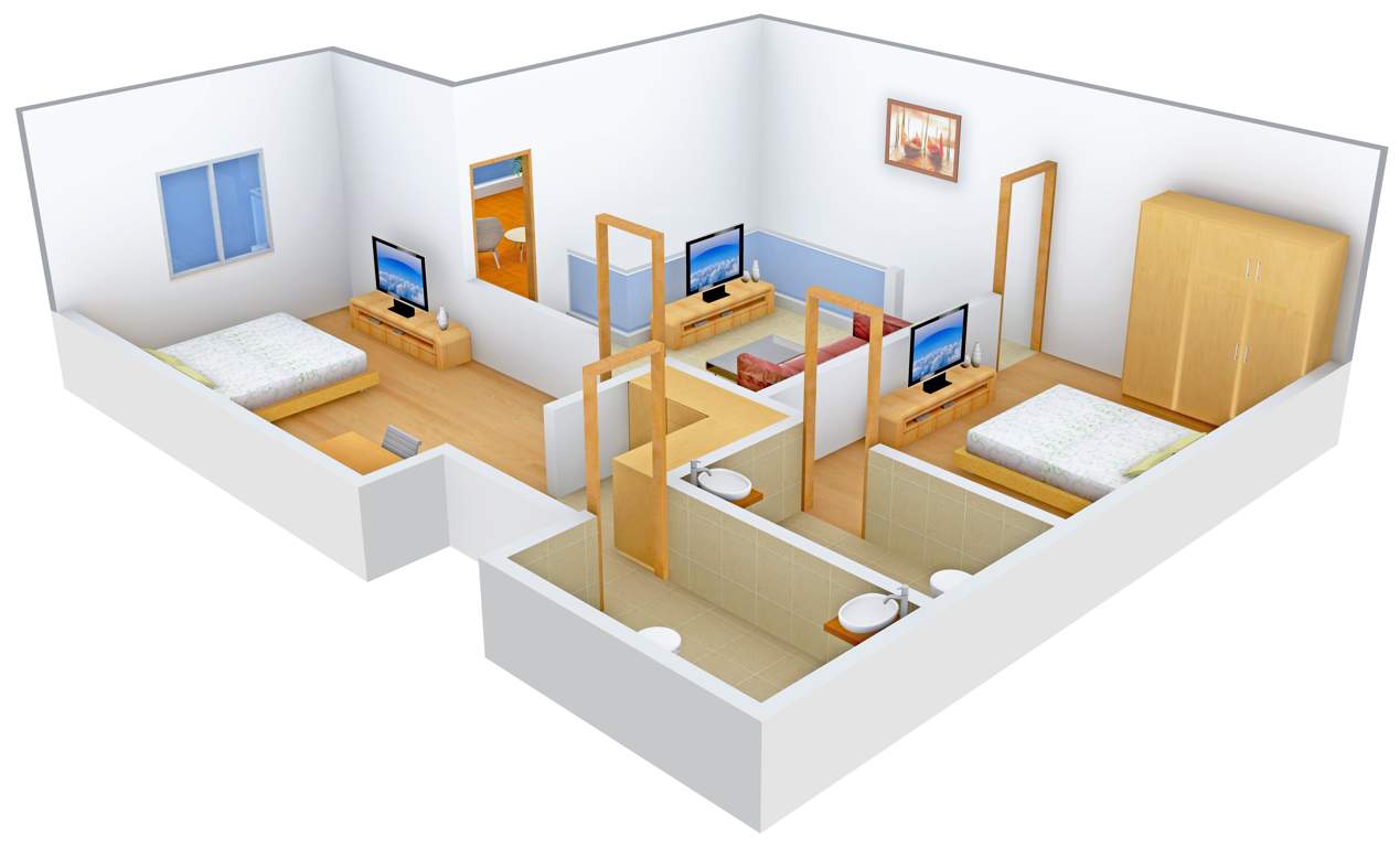 Pricol Silver Springs (3BHK+3T (1,776 sq ft) + Pooja Room 1776 sq ft)