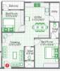 Tetra Green Avenue (2BHK+2T (1,040 sq ft) 1040 sq ft)