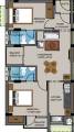 Apaar Serene (2BHK+2T (896 sq ft) 896 sq ft) Apaar Serene (2BHK+2T (896 sq ft) 896 sq ft)