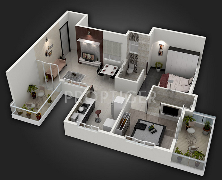 Venkateshwara Sliver Woods (2BHK+2T (1,340 sq ft) 1340 sq ft) Venkateshwara Sliver Woods (2BHK+2T (1,340 sq ft) 1340 sq ft)