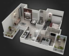 Venkateshwara Sliver Woods (2BHK+2T (1,340 sq ft) 1340 sq ft) Venkateshwara Sliver Woods (2BHK+2T (1,340 sq ft) 1340 sq ft)