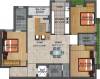 Agni Bala Raga (3BHK+3T (1,527 sq ft) 1527 sq ft)