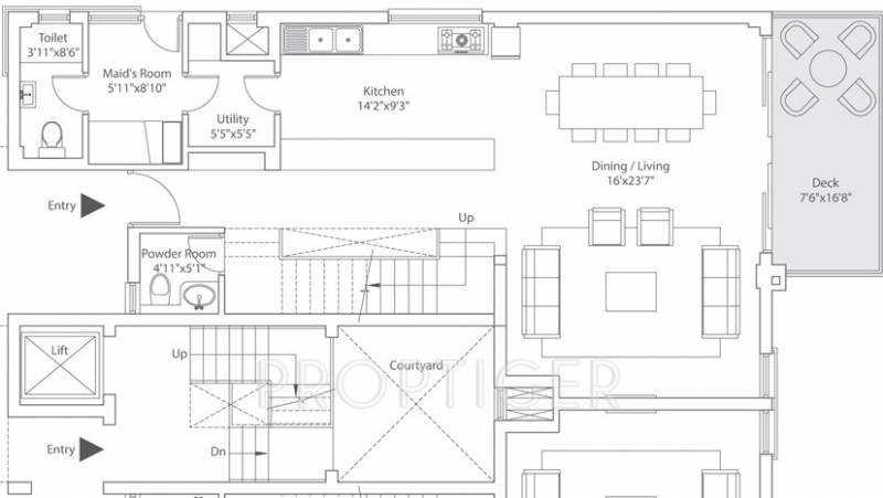 TATA Myst (2BHK+2T (2,585 sq ft) 2585 sq ft)