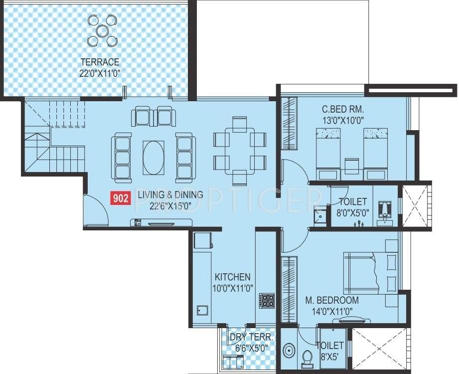 Shree Balaji Infinity (4BHK+4T (3,322 sq ft) 3322 sq ft)