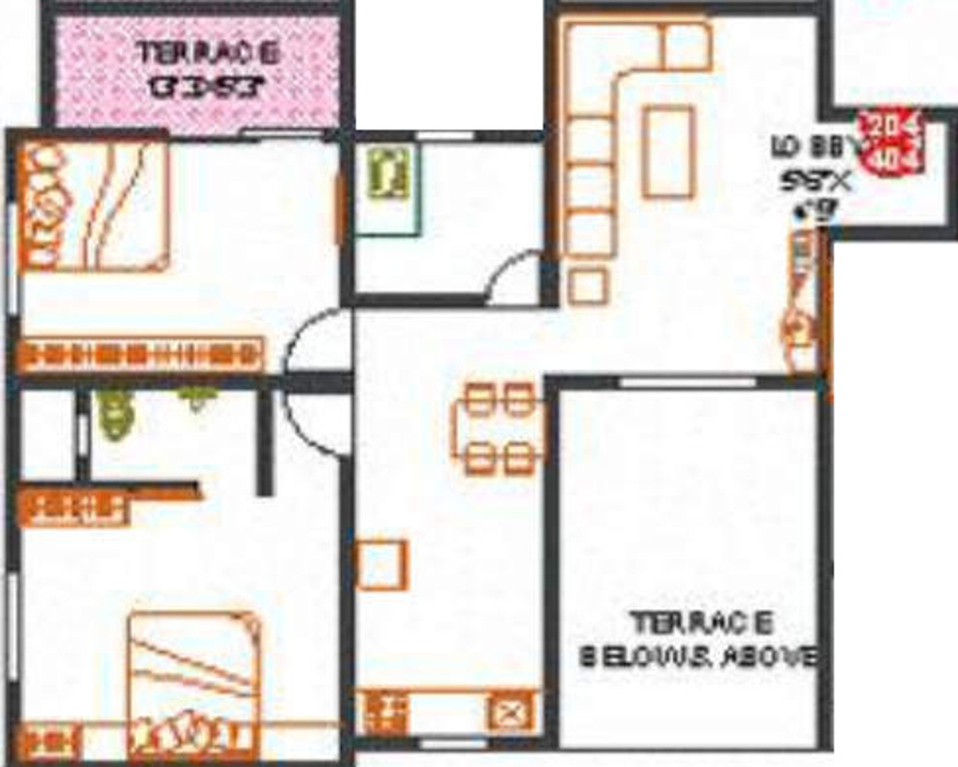 Dhavel Nilayam (2BHK+1T (987 sq ft) 987 sq ft)