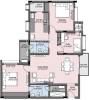 Casagrand Cherry Pick (2BHK+2T (1,433 sq ft) + Study Room 1433 sq ft)