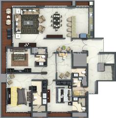 Mittal Luxuria (3BHK+5T (3,000 sq ft) 3000 sq ft) Mittal Luxuria (3BHK+5T (3,000 sq ft) 3000 sq ft)
