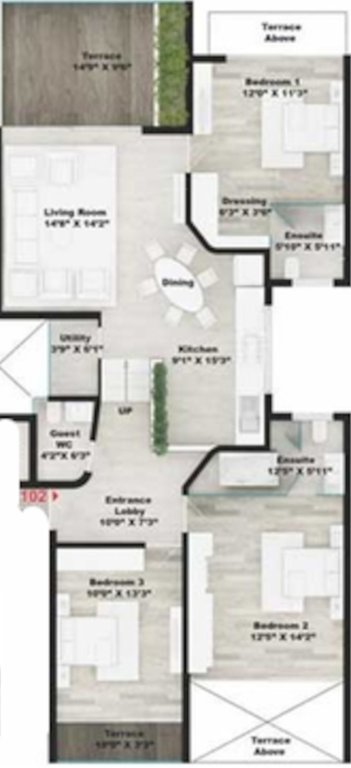 leher 2 Floor Plan Floor Plan