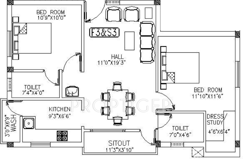 Oliyas Green Court (2BHK+2T (1,015 sq ft) 1015 sq ft) Oliyas Green Court (2BHK+2T (1,015 sq ft) 1015 sq ft)