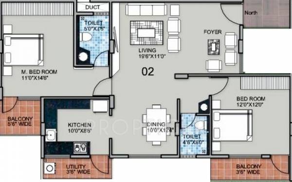 Chithaary Aastha (2BHK+2T (1,299 sq ft) 1299 sq ft) Chithaary Aastha (2BHK+2T (1,299 sq ft) 1299 sq ft)
