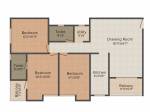 Ashiana Dwarka (3BHK+2T (1,460 sq ft) 1460 sq ft)