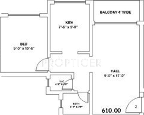 Sunraj Siddheshwar Park (1BHK+1T (610 sq ft) 610 sq ft) Sunraj Siddheshwar Park (1BHK+1T (610 sq ft) 610 sq ft)
