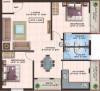 Colorhomes Gates (2BHK+2T (1,141 sq ft) 1141 sq ft)
