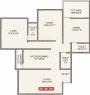 Shree Rivera (3BHK+3T (1,424 sq ft) 1424 sq ft) Shree Rivera (3BHK+3T (1,424 sq ft) 1424 sq ft)