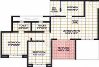 Mittal Sun Residency (2BHK+2T (1,146 sq ft) 1146 sq ft) Mittal Sun Residency (2BHK+2T (1,146 sq ft) 1146 sq ft)