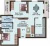 Blue Oak Elite (2BHK+2T (1,008 sq ft) + Study Room 1008 sq ft)
