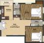 Roshan Rafhan And Rasheed (2BHK+2T (856 sq ft) 856 sq ft)