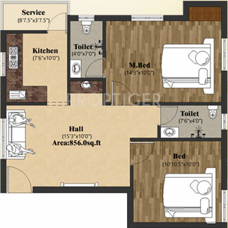 Roshan Rafhan And Rasheed (2BHK+2T (856 sq ft) 856 sq ft) Roshan Rafhan And Rasheed (2BHK+2T (856 sq ft) 856 sq ft)