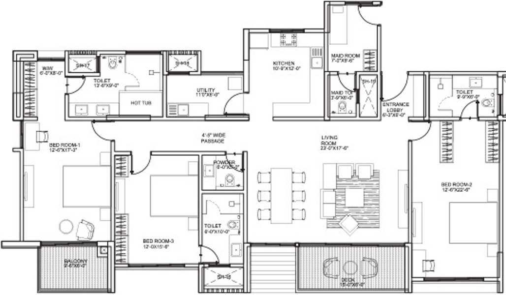 ABIL Castle Royale Excellente (3BHK+4T (2,700 sq ft) + Servant Room 2700 sq ft) ABIL Castle Royale Excellente (3BHK+4T (2,700 sq ft) + Servant Room 2700 sq ft)