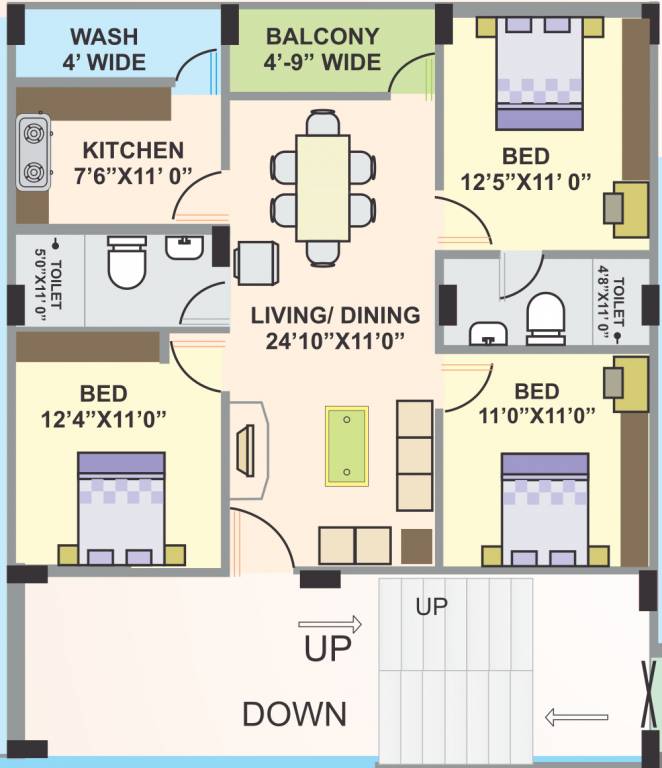 Floor Plan akash lake view Floor Plan Floor Plan