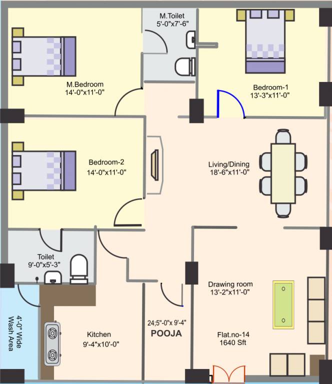  akash lake view Floor Plan Floor Plan