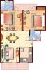 Parsvnath Royale Floors (2BHK+2T (900 sq ft) 900 sq ft)