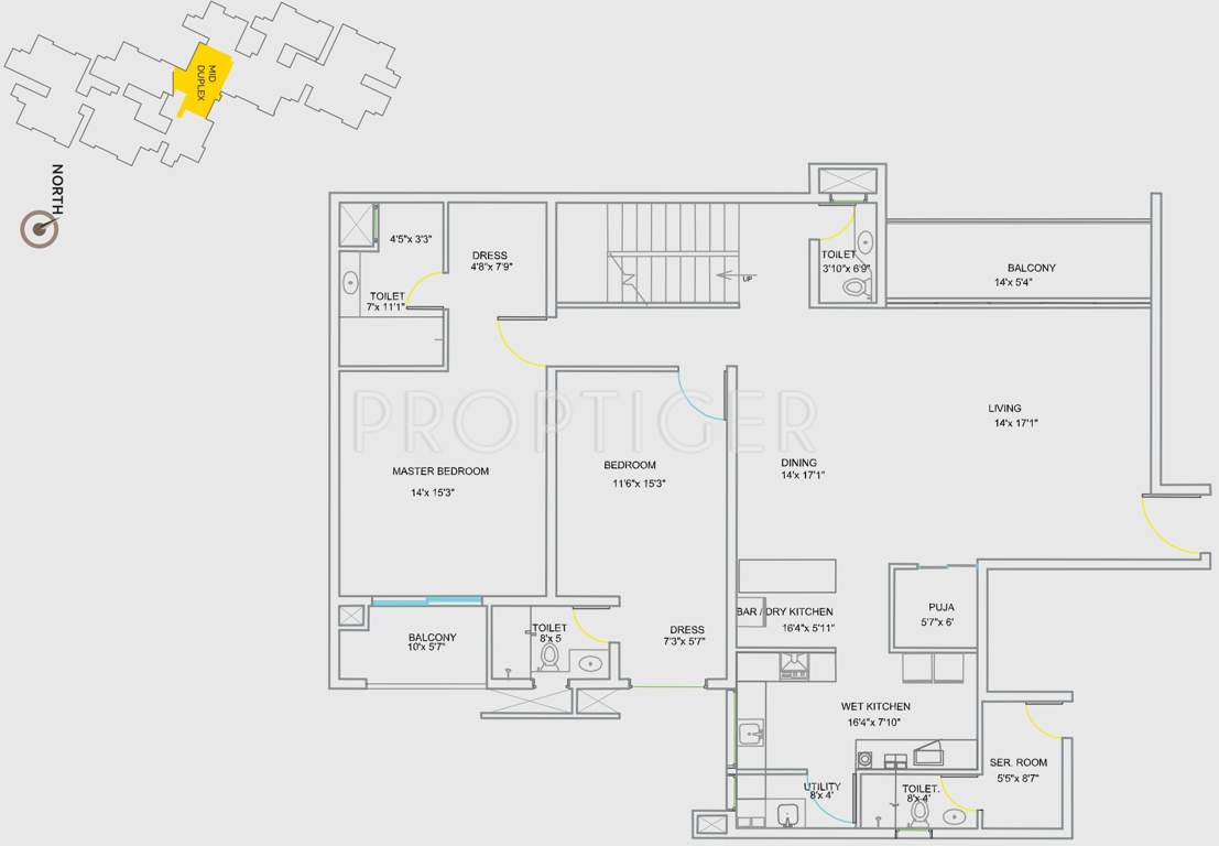 Assetz Lumos (4BHK+5T (3,861 sq ft) + Servant Room 3861 sq ft)