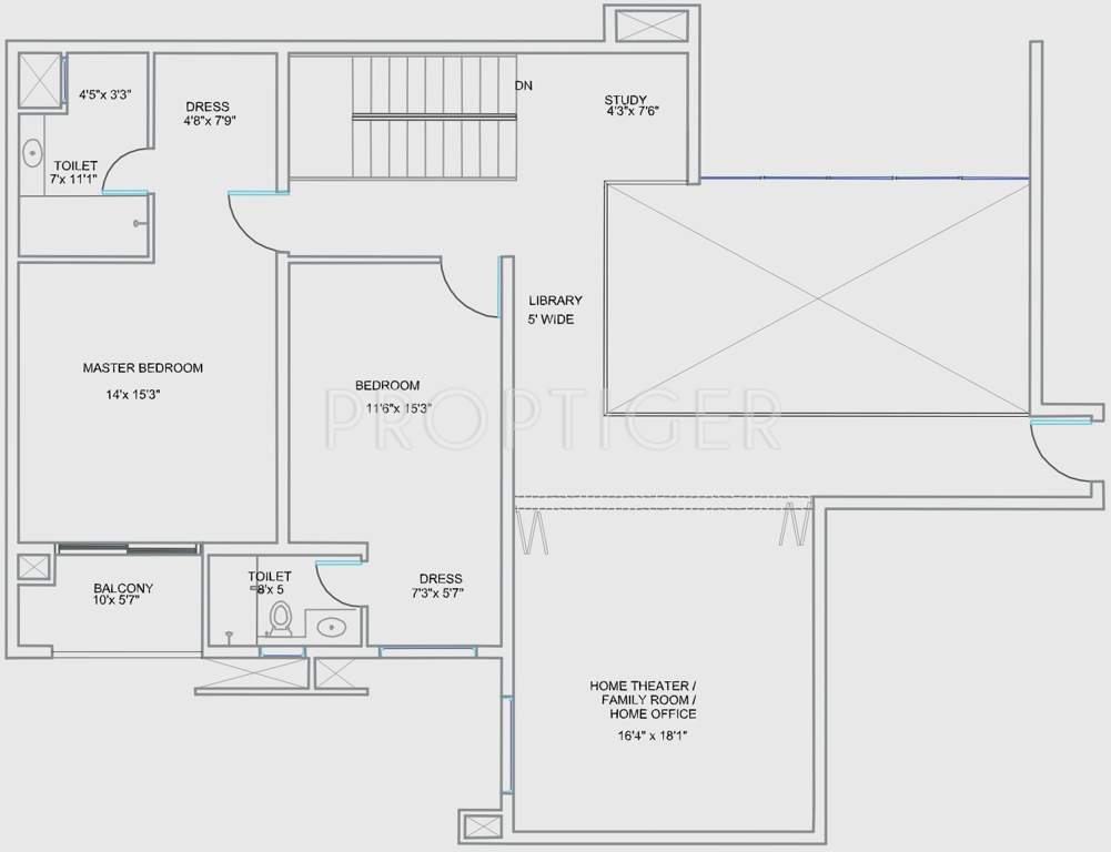 Assetz Lumos (4BHK+5T (3,861 sq ft) + Servant Room 3861 sq ft)