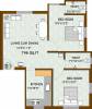 Nanda Britha Enclave (2BHK+2T (746 sq ft) 746 sq ft)