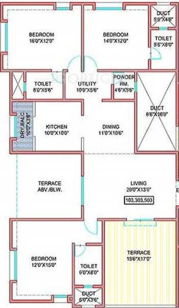 Pandit Jeevan Vihar (3BHK+3T (1,921 sq ft) 1921 sq ft)