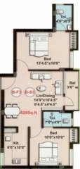 Bhaskar Sukriti (2BHK+2T (820 sq ft) 820 sq ft) Bhaskar Sukriti (2BHK+2T (820 sq ft) 820 sq ft)