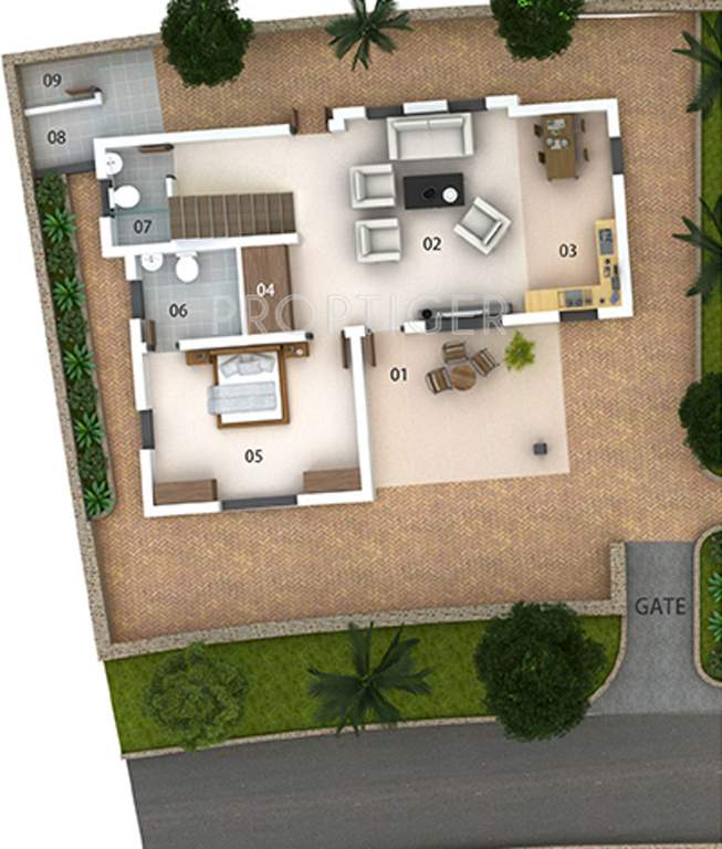 Savvy Sanskaar Villa (2BHK+3T (1,885 sq ft) 1885 sq ft)