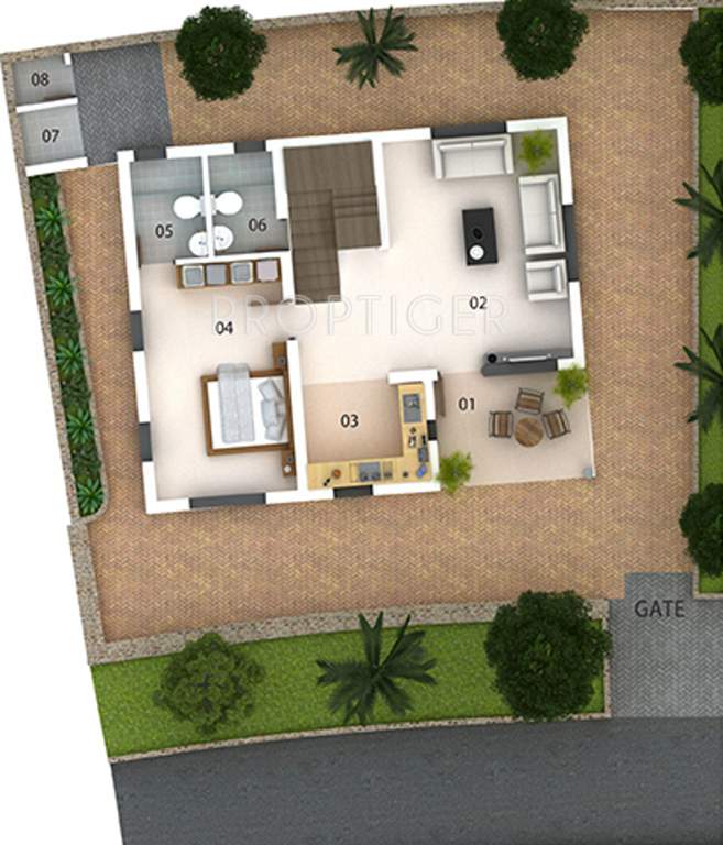 Savvy Sanskaar Villa (3BHK+4T (1,740 sq ft) 1740 sq ft)