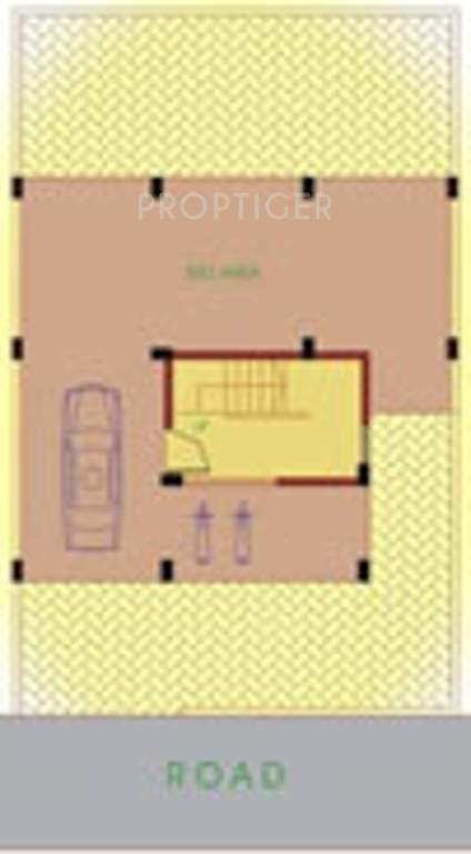 Sanghvi Suncity Bunglows (3BHK+3T (1,600 sq ft) 1600 sq ft)