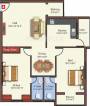 Sri Hillcrest (2BHK+2T (1,310 sq ft) 1310 sq ft) Sri Hillcrest (2BHK+2T (1,310 sq ft) 1310 sq ft)