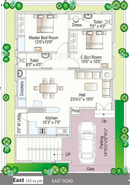 Navya Homes (2BHK+2T (1,015 sq ft) 1015 sq ft)