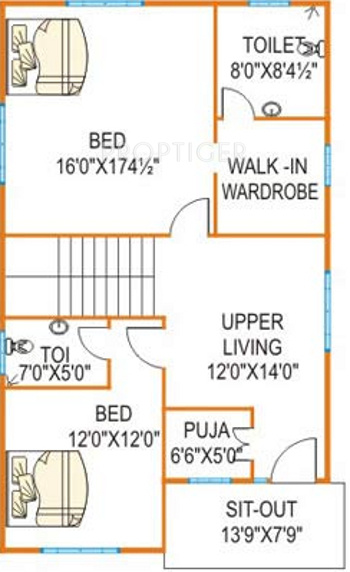 Navya Homes (3BHK+3T (2,425 sq ft)   Pooja Room 2425 sq ft)
