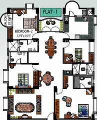 L And T Serene County (4BHK+4T (2,267 sq ft) 2267 sq ft) L And T Serene County (4BHK+4T (2,267 sq ft) 2267 sq ft)