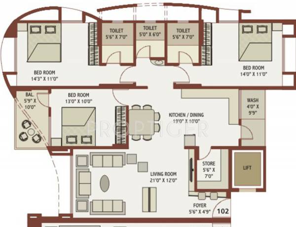 Sangini Siddh Sangini (3BHK+3T (2,075 sq ft) 2075 sq ft) Sangini Siddh Sangini (3BHK+3T (2,075 sq ft) 2075 sq ft)